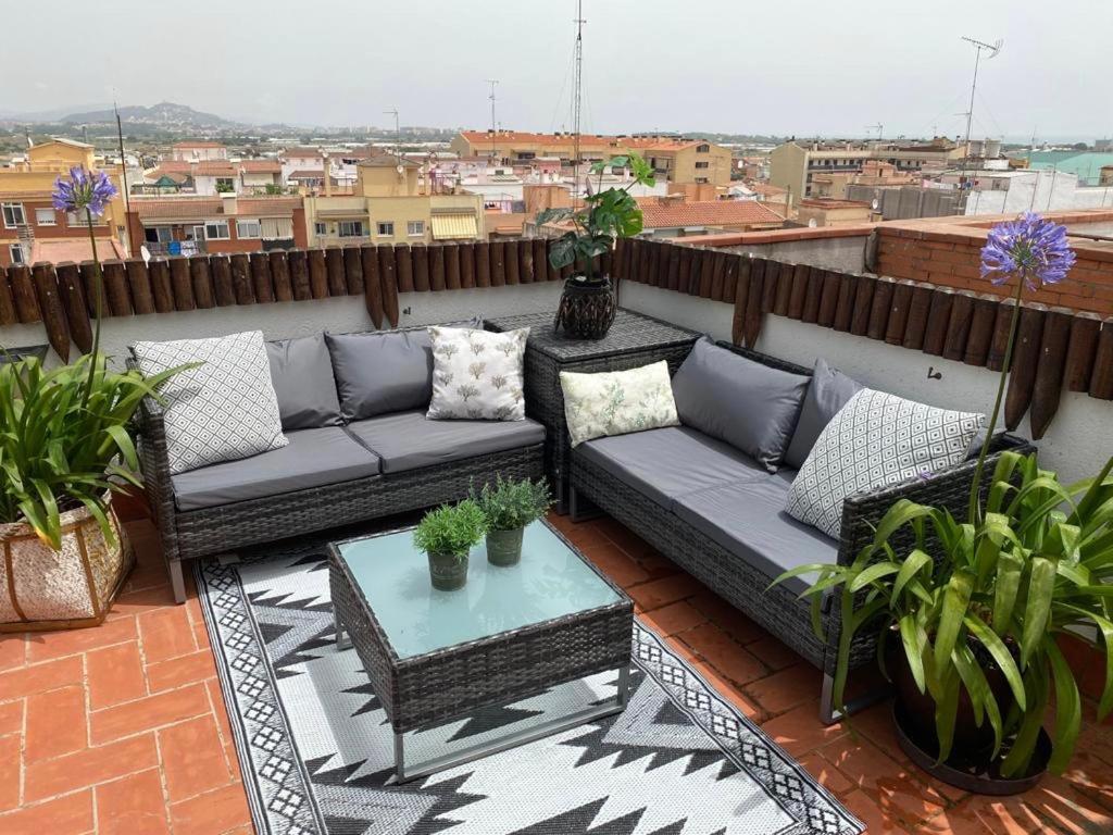 Apartamento Con Terraza Y Piscina En Malgrat De Mar Eksteriør billede